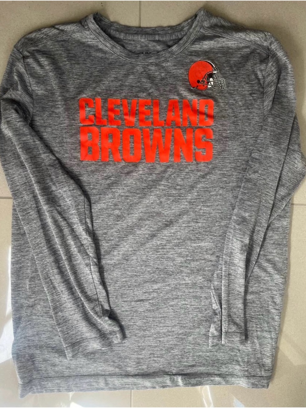 Men’s BROWNS Long Sleeved Athletic Shirt